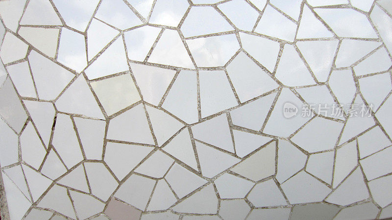 Antonio Gaudi的Tile Parc Guell